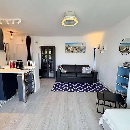 Rénové, Climatisation - 3 Pers., Près Salis Antibes