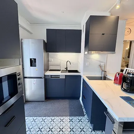 Appartement Rénové, Climatisation - 3 Pers., Près Salis *